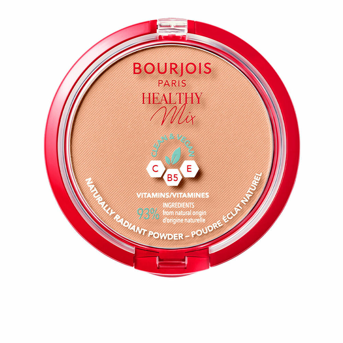 Pudre compacte Bourjois Healthy Mix Nº 06-miere (10 g)-0