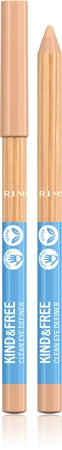 Rimmel London Kind e Free Clean Eye Definer 005-Creamy White 1,1 g