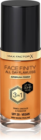 Max Factor Facefinity All Day Flawless 3 In 1 fondotinta W89-Warm Praline 30 ml