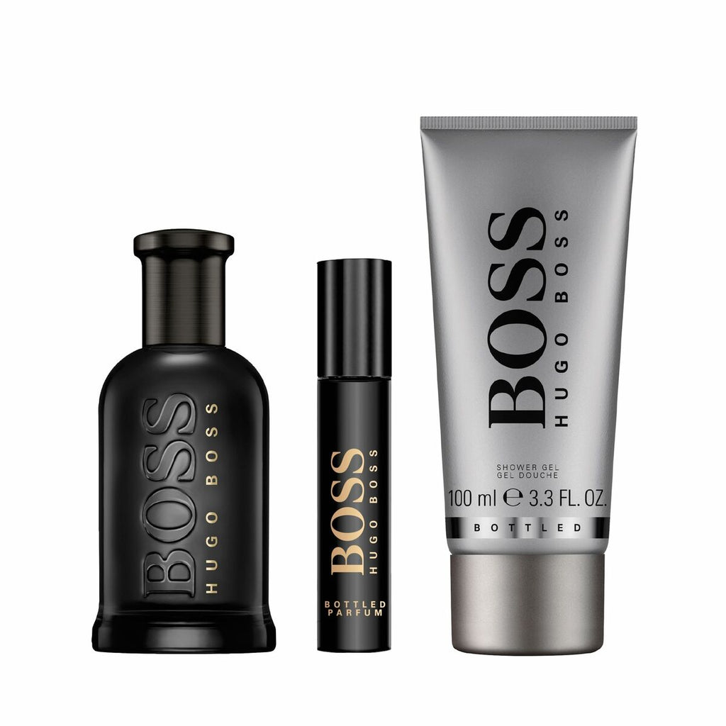 Men's Perfume Set Hugo Boss Boss Bottled Parfum 3 Pieces-2