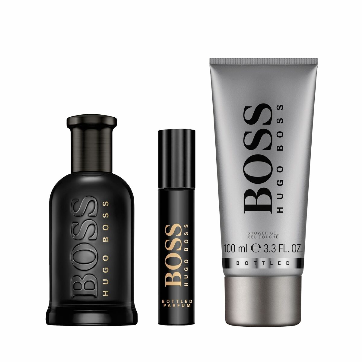 Set di profumi da uomo Hugo Boss Boss Bottled Parfum 3 pezzi-2