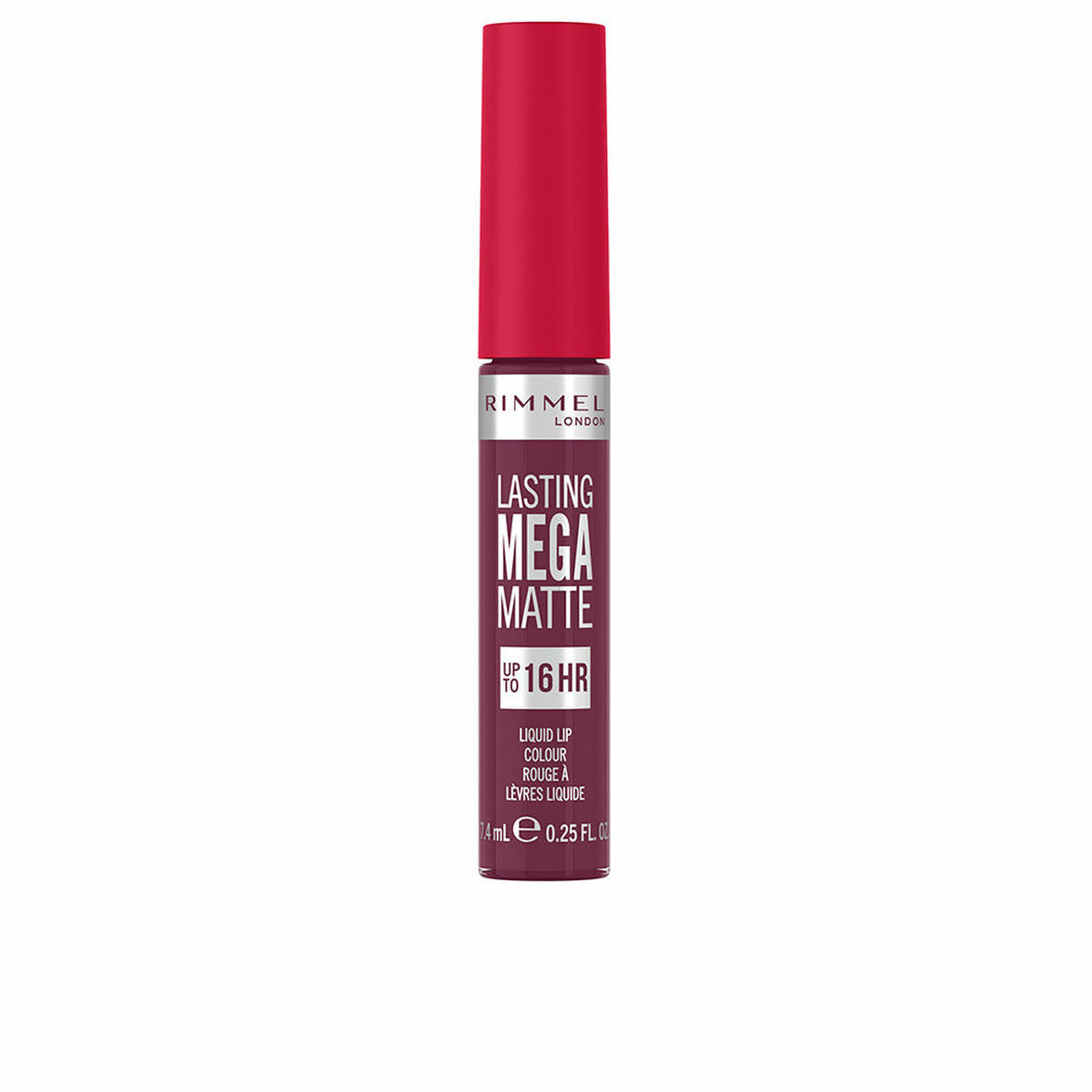 Ruj Rimmel London Lasting Mega Matte Liquid Nº 940 Rock me violet 7,4 ml-0