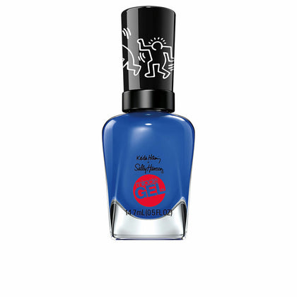 Nagellack Sally Hansen Miracle Gel Keith Haring Nº 925 Draw blau in 14,7 ml
