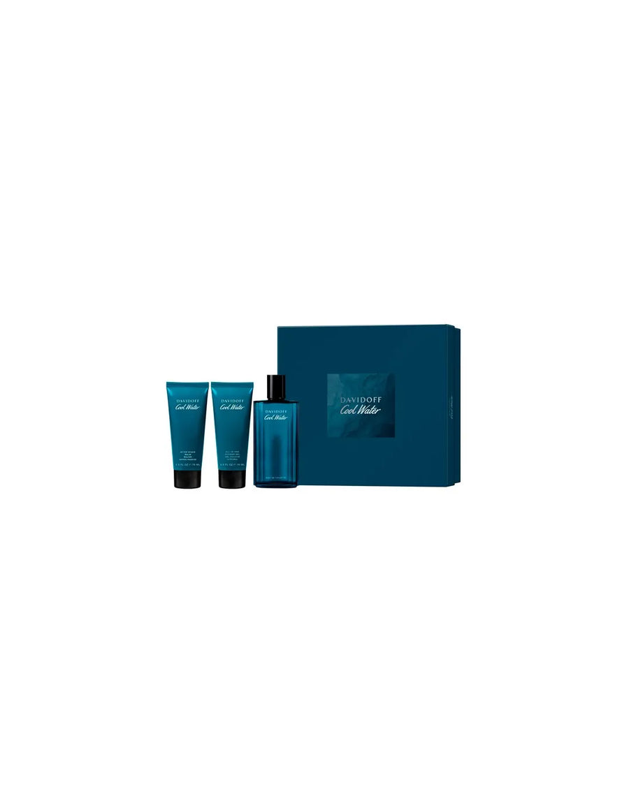 Davidoff Cool Water Man eau de toilette 125 ml spray gel After Cofanetto