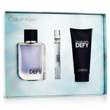 Herrenparfümset Calvin Klein Defy 3 Stück-1