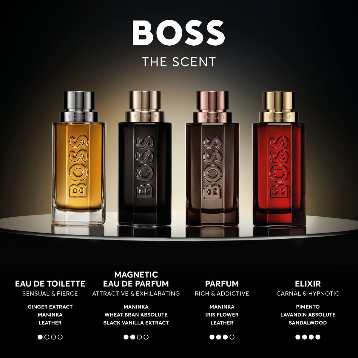 Unisex-Parfüm BOSS THE SCENT The Scent EDT 50 ml-1