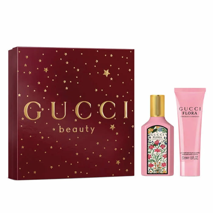Gucci Flora Gorgeous Gardenia eau de parfum spray 50 ml cofanetto 2 pz