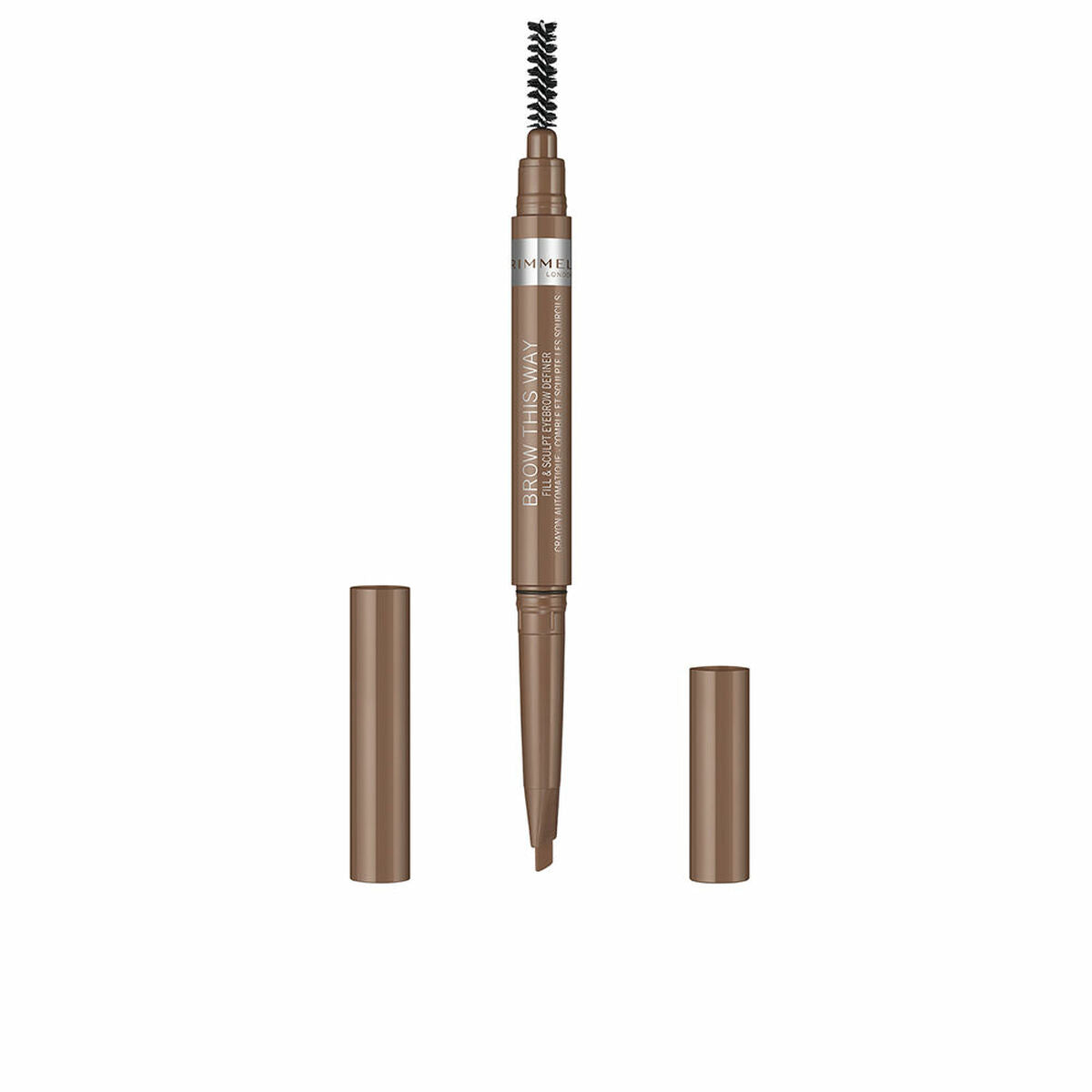 Crayon à sourcils Rimmel London Brow This Way Nº 01 Blond 0,25 g-0