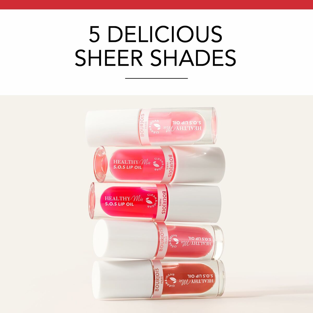 Lippenstift Bourjois HEALTHY MIX S.O.S Nº 03-Straw'bisous 4,5 ml-5