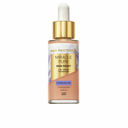 Ser Perfectant Max Factor MIRACLE PURE Nº 40-60 Light 30 ml