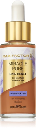 Max Factor Miracle Pure siero Con Color 85 - 90-Medium to Deep 30 ml