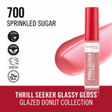 Lipgloss Rimmel London THRILL SEEKER Nº 700-Sprinkled Sugar 6 ml-4