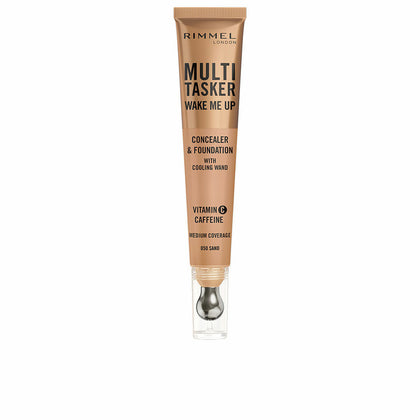 Gesichtskorrektur Rimmel London Multi-Tasker Wake Me Up Sand 20 ml