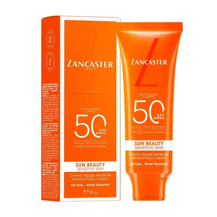 Lancaster Sun Beauty crema viso pelle Sensible Spf50 50 ml
