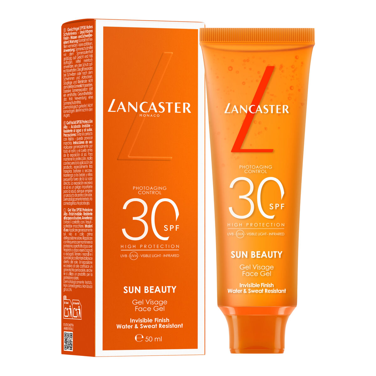 Sun Screen Gel Lancaster SUN SPORT Spf 30 50 ml-4