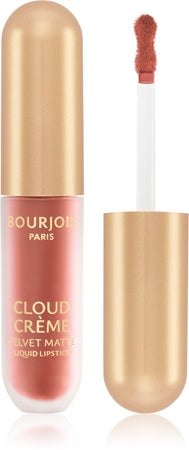 Bourjois Cloud Crème Edition Velvet Matte labbra Líquido 06-Passion Peach 3 ml
