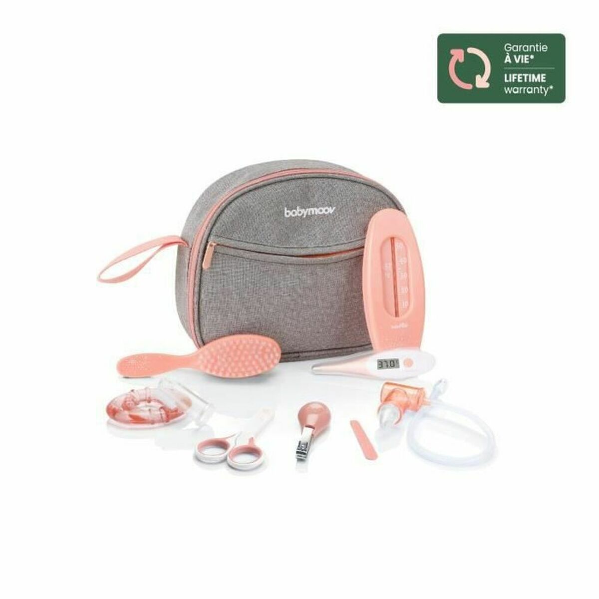 Set de Higiene Babymoov Gris Rosa-0