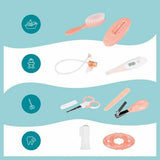 Hygiene set Babymoov Grey Pink-3