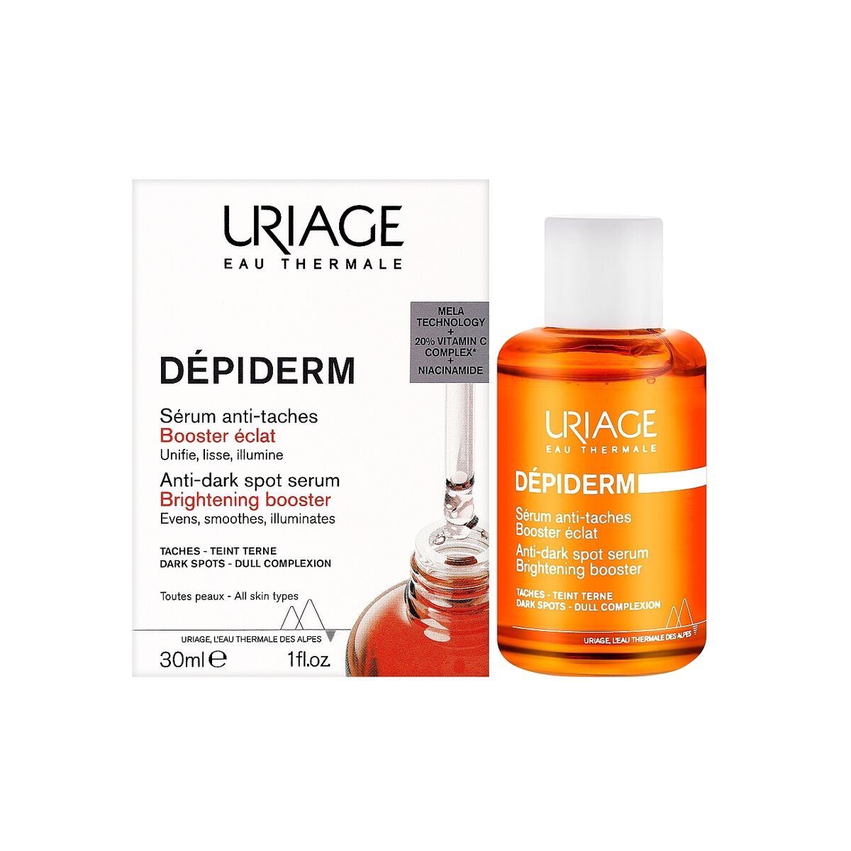 Ser antirid Uriage Depiderm Booster 30 ml-0