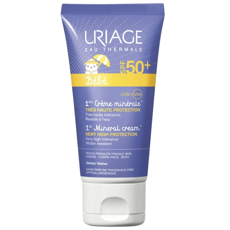 Uriage Baby crema Minerale SPF50+ 50 ml