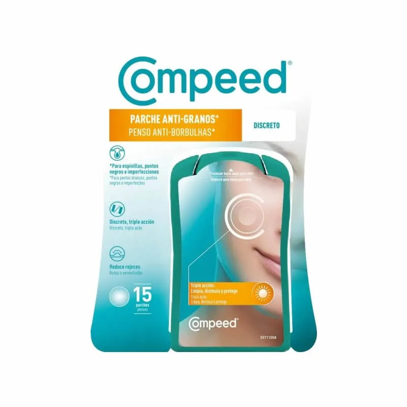 Compeed Patch Discreto Antigrain 15 pz