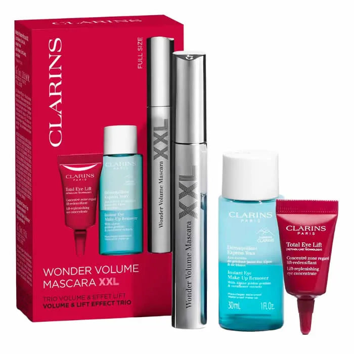 Clarins Wonder Volume mascara XXL cofanetto 3 pz