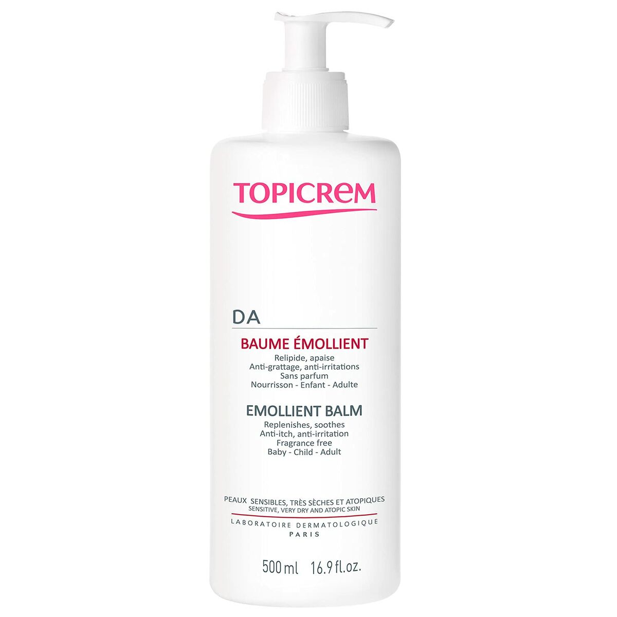 Balsamo Lenitivo per Pelli Prurite e Irritate Topicrem 500 ml-0