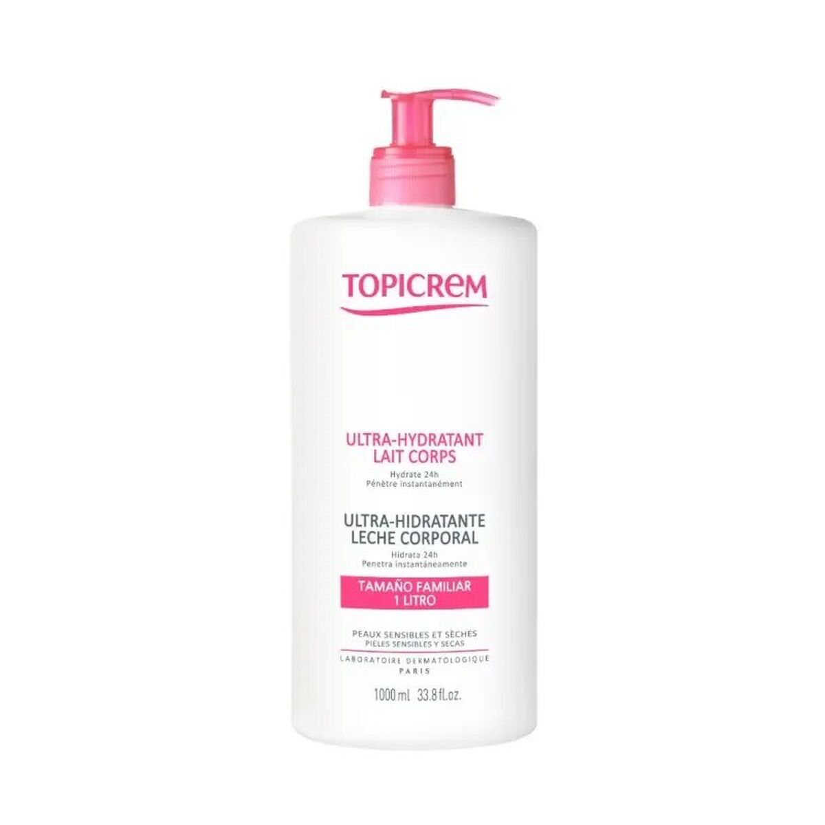 Lait Corps Topicrem Ultra-Hydratant 1 L-0