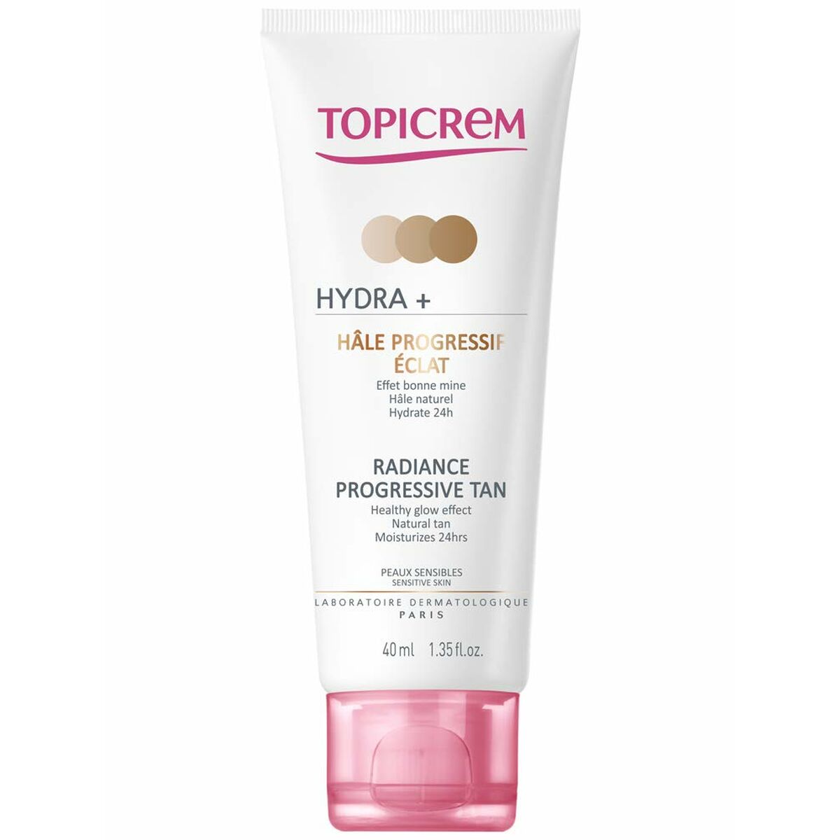 Facial Self-tan Topicrem Hydra+ 40 ml-0