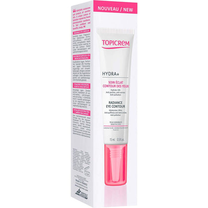 Augenpartiencreme Topicrem Radiance Hydra+ 15 ml