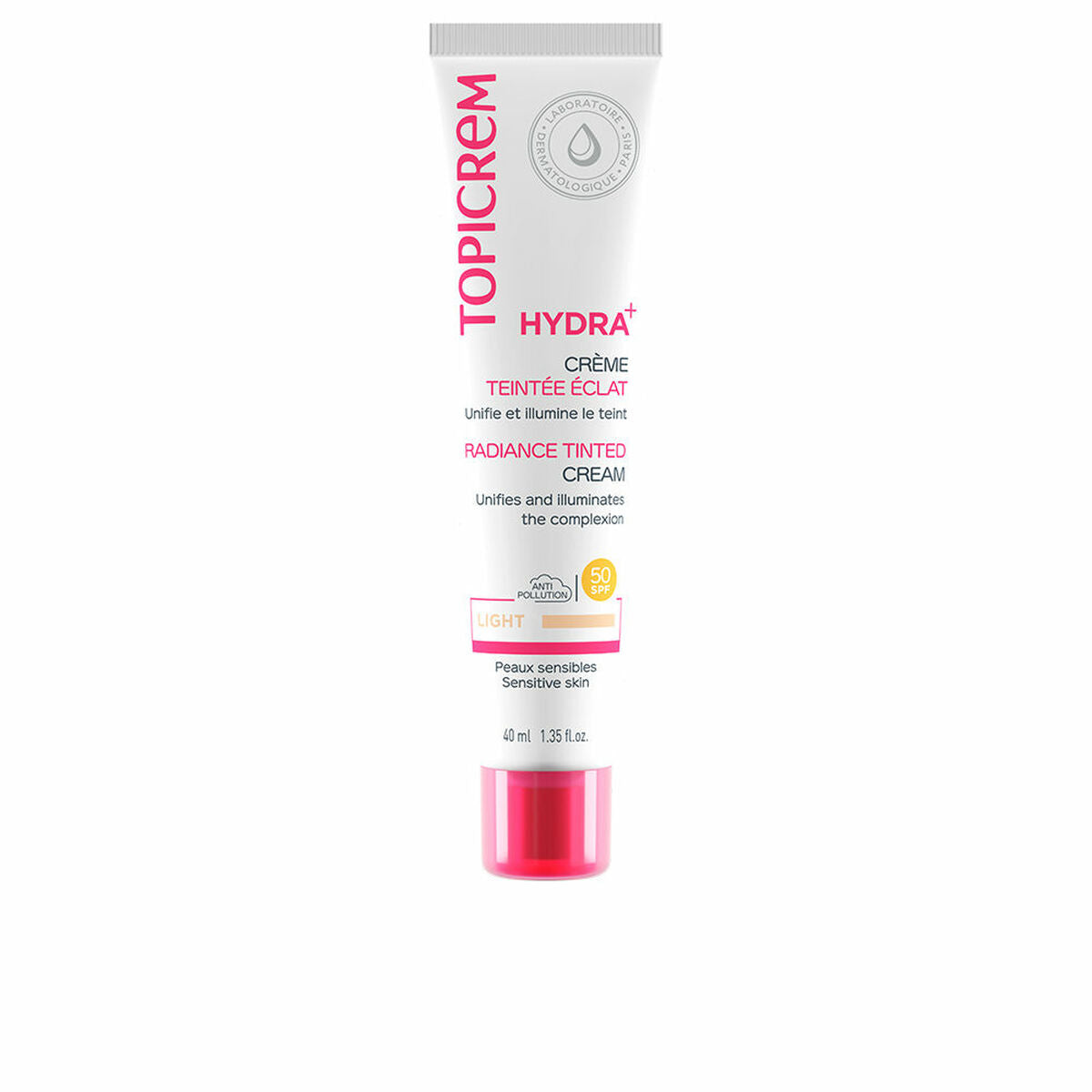Hervorhebungscreme Topicrem Hydra+ Clear Spf 50 40 ml-0