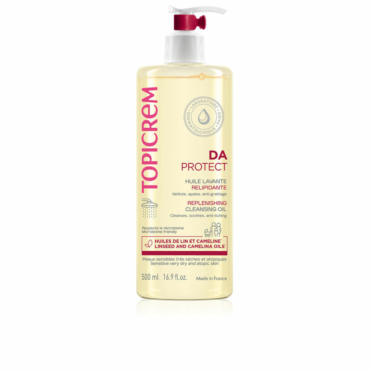 Shower Oil Topicrem Da Protect 500 ml-0