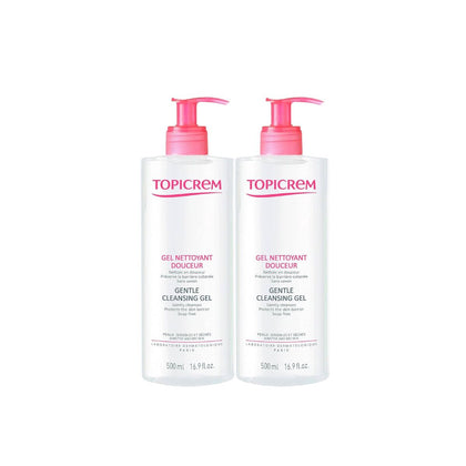 Cleansing Gel Topicrem Dúo 2 x 500 ml 2 Units