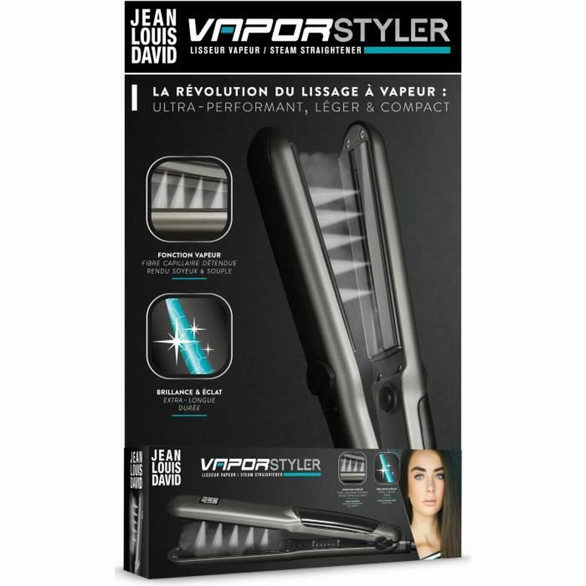 Haarglätter Jean Louis David 39969 VAPOR STYLER 50 W-0