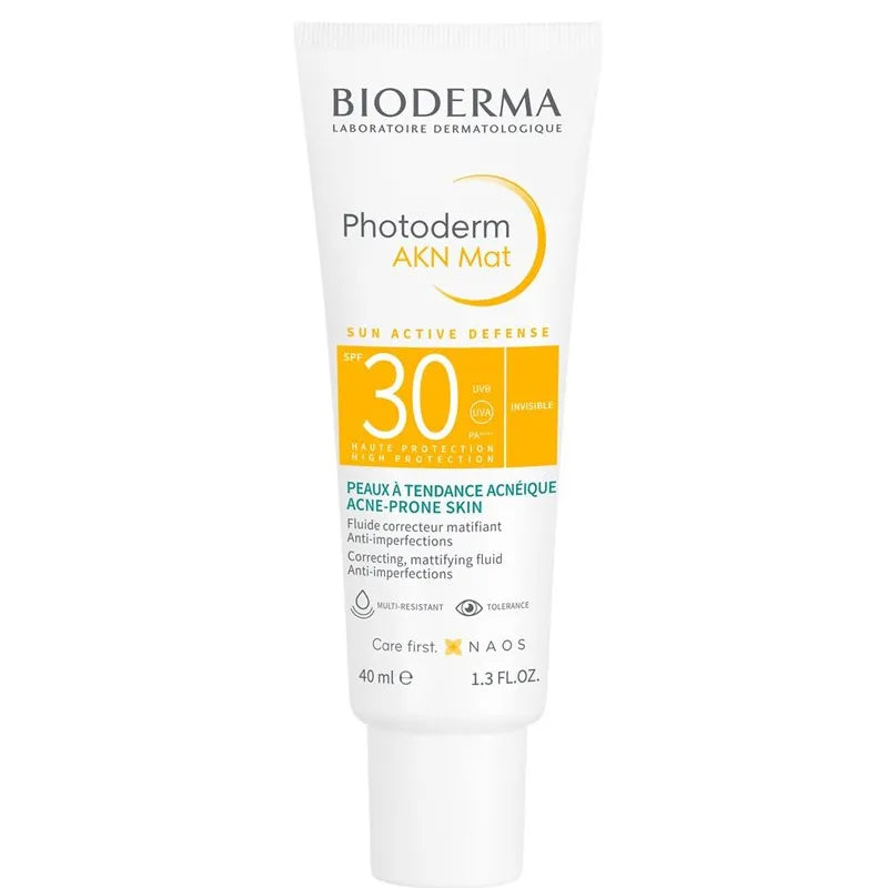 Bioderma Photoderm Akn Spf30 Mat Fluido 40 ml