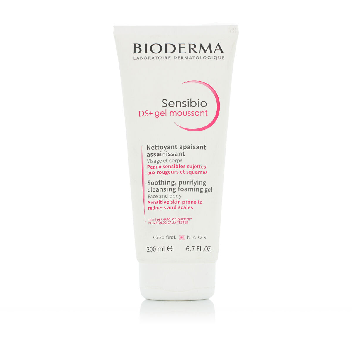 Gel de curatare spumant Bioderma Sensibio DS+ 200 ml-1
