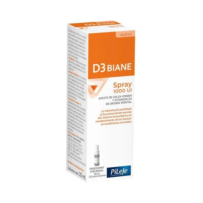 Pileje D3 Biane spray 1000UI 20 ml