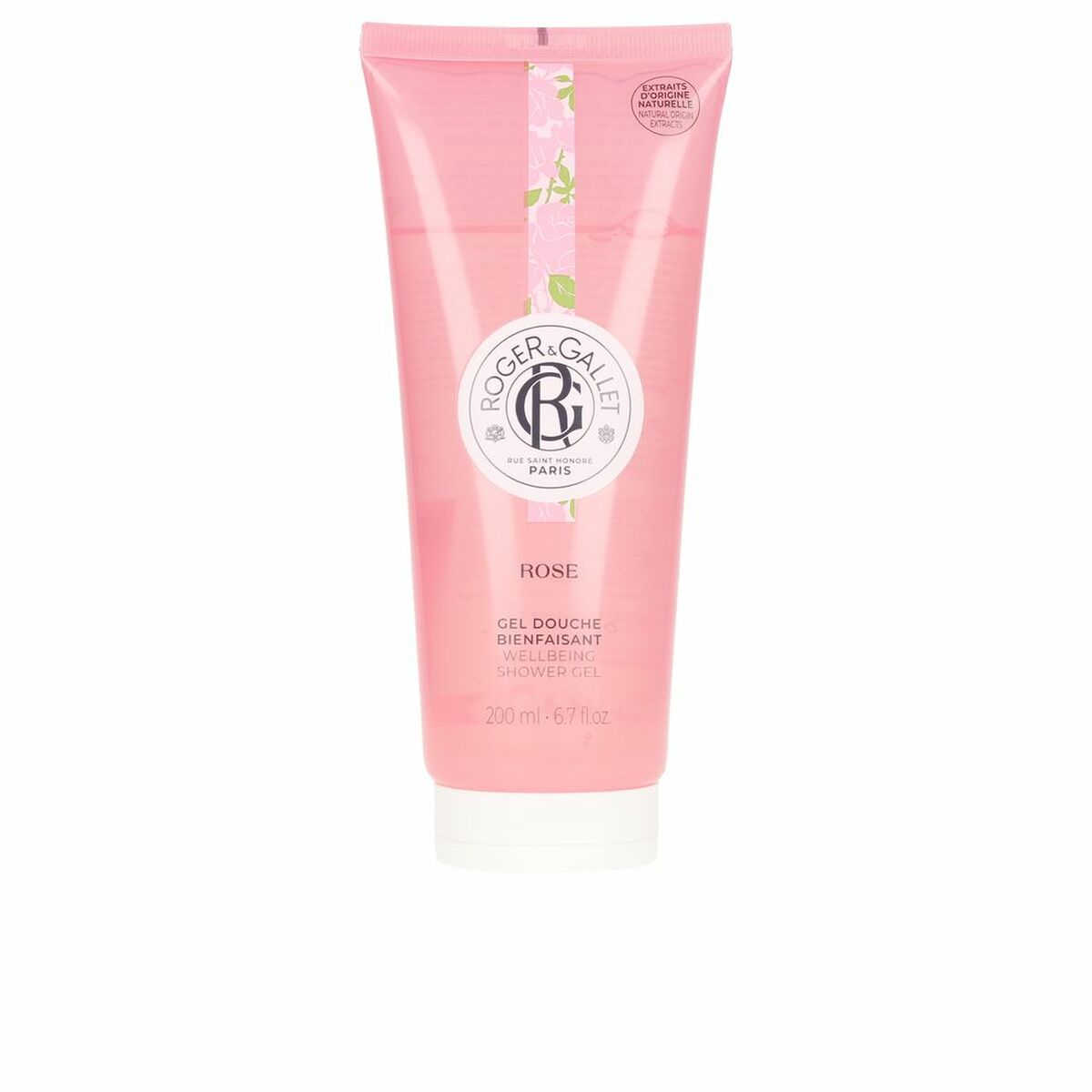 Shower Gel Roger & Gallet Rose 200 ml-0