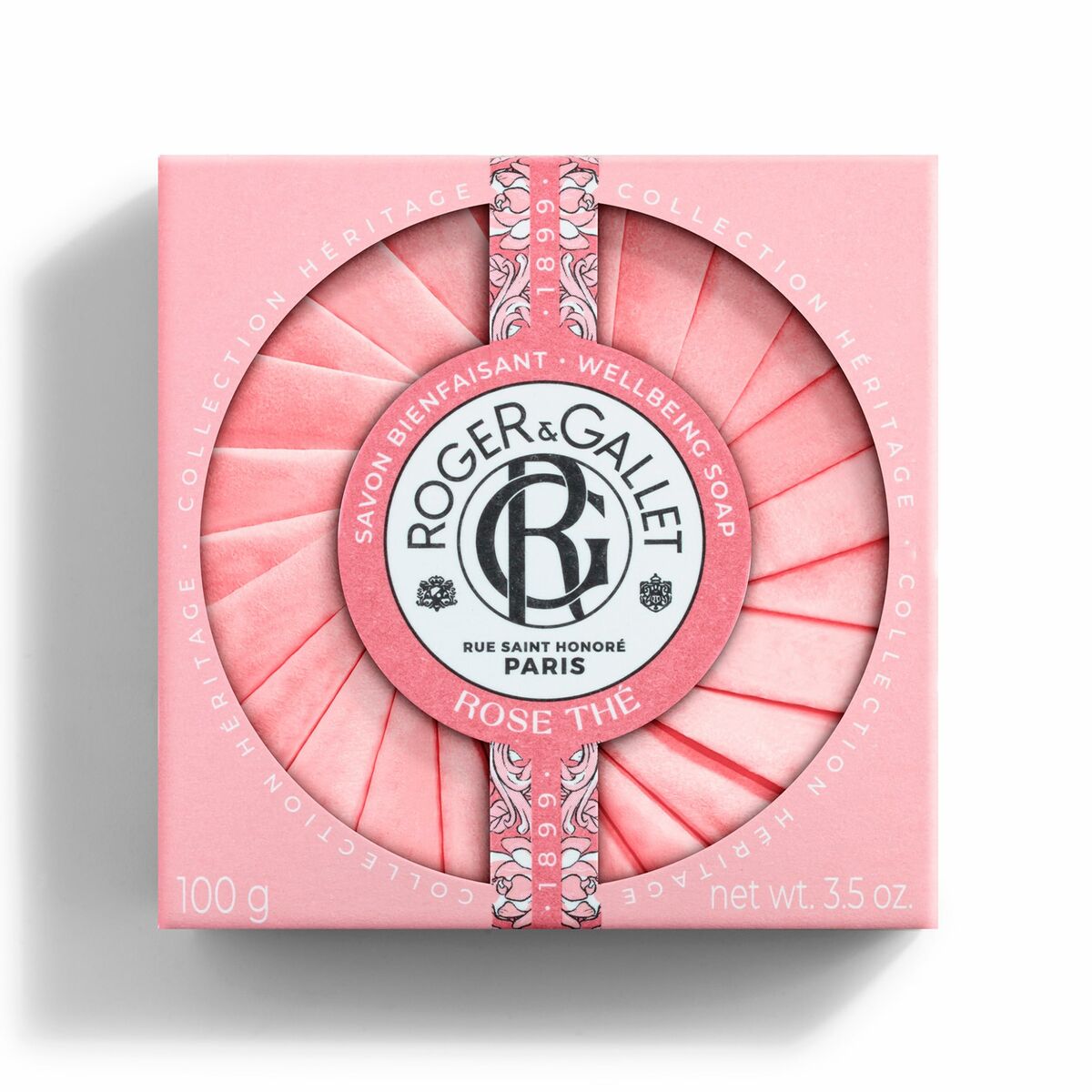 Savonnette Roger & Gallet Rose Thé 100 g-0