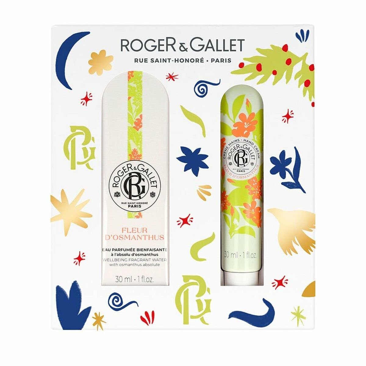 Set de Perfume Mujer Roger & Gallet FLEUR D'OSMANTHUS 2 Piezas-0
