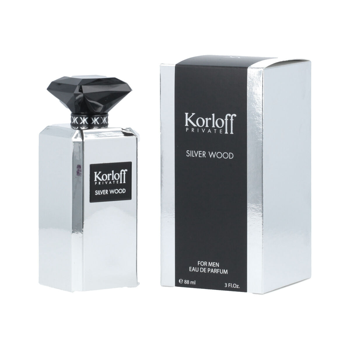 Men's Perfume Korloff EDP Silver Wood (88 ml)-0