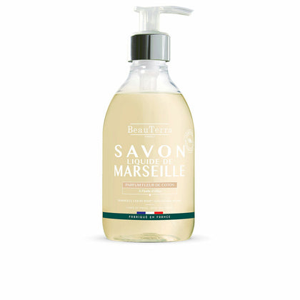 Savon Liquide Beauterra Savon de Marseille Fleur de Coton 300 ml