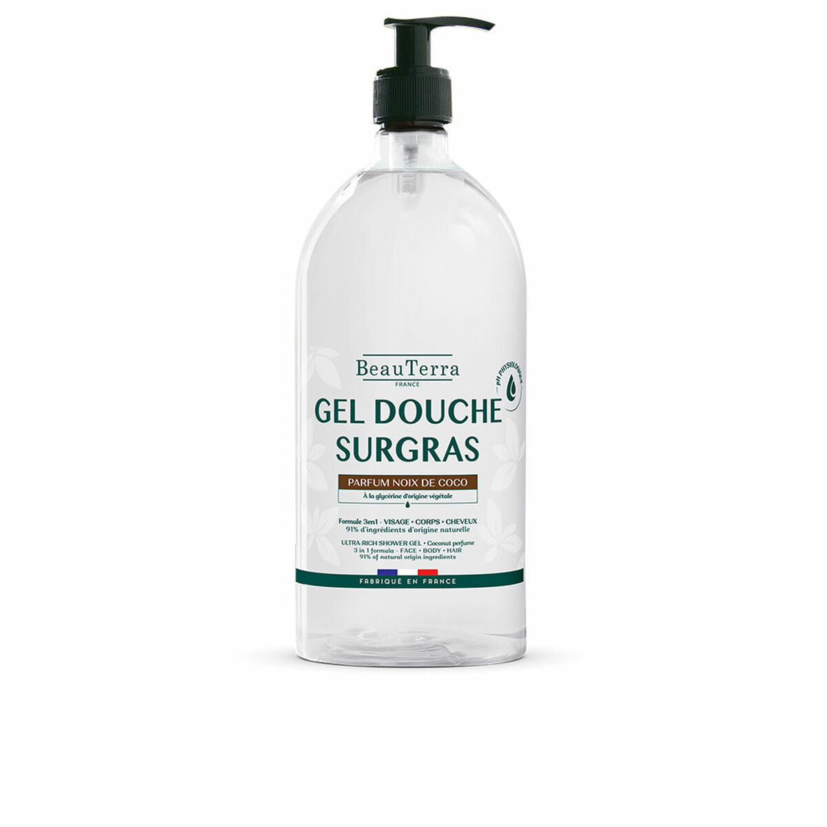 Shower Gel Beauterra GELES DE DUCHA SOBREGRASOS 1 L-0