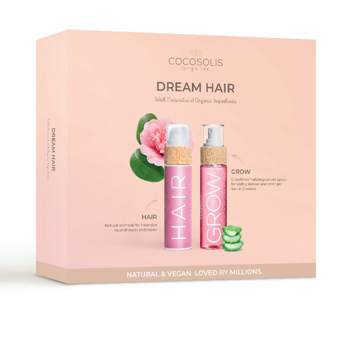 Set per capelli Cocosolis DREAM HAIR 2 pezzi-0