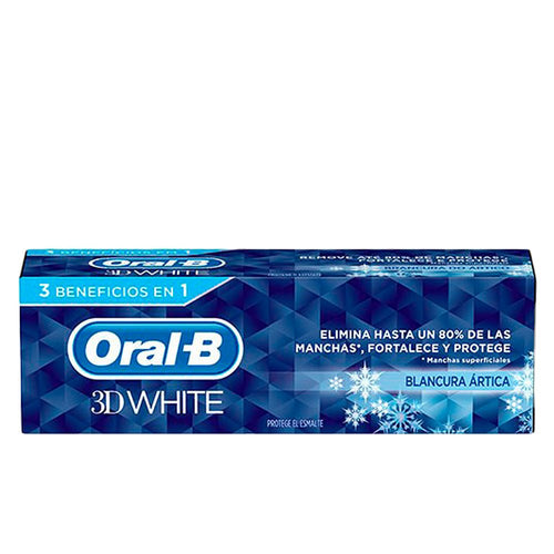 3D WHITE ARTICA WHITENESS toothpaste 75 ml - Cosmova
