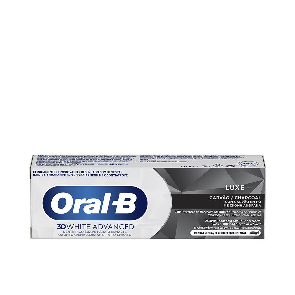 3D WHITE LUXE pastă de dinți cărbune 75 ml-0
