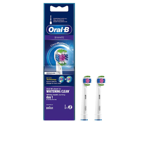 3D WHITE WHITENING CLEAN cabezales 2 pz - Cosmova