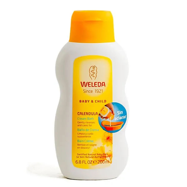 Weleda Baby Calendula Bagno Cremoso 200 ml