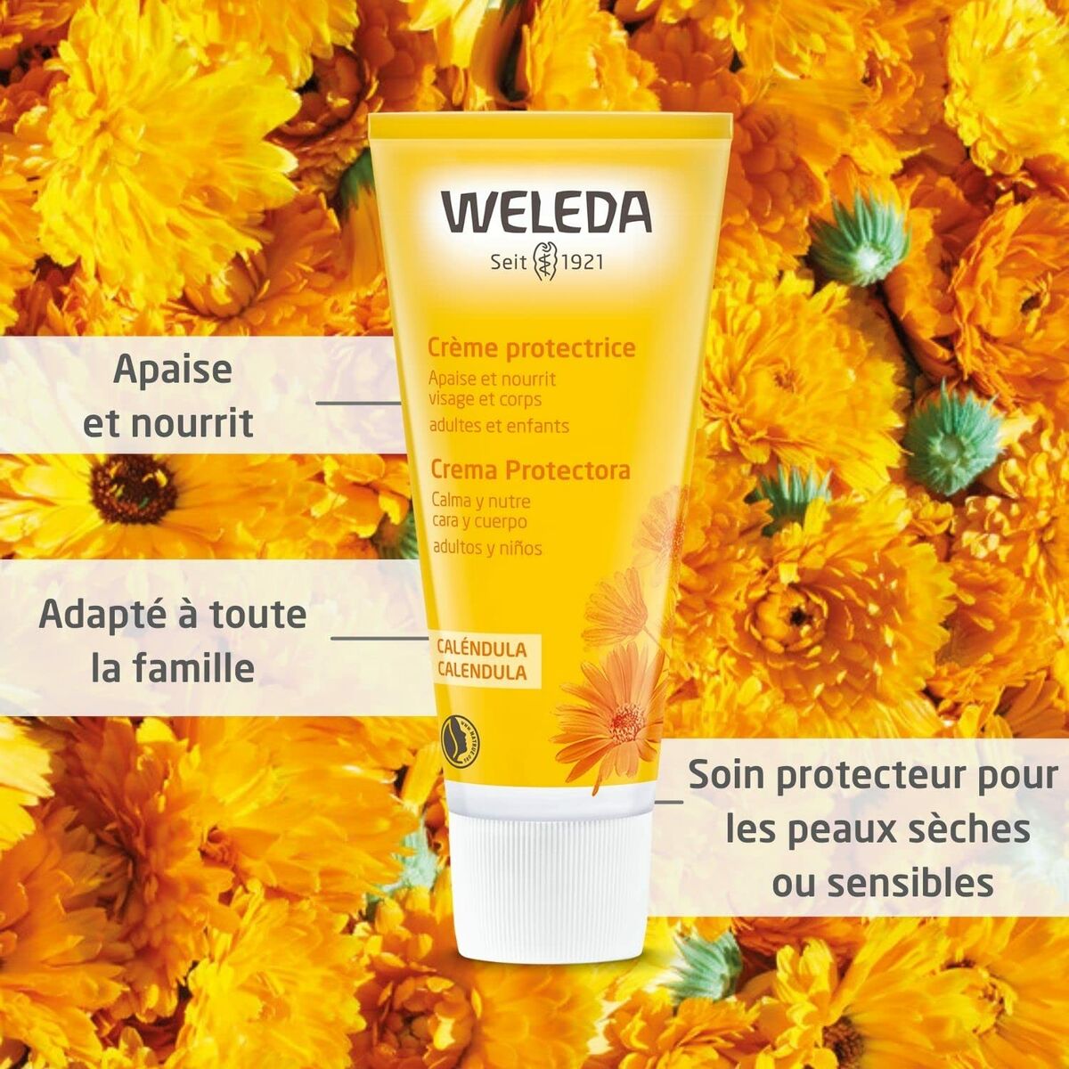 Leche Corporal Nutritiva Weleda 090540X7 Espino amarillo-2