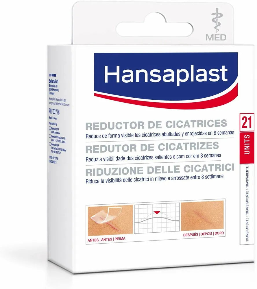Hansaplast Riduzione Delle Cicatrici Med 21 unità